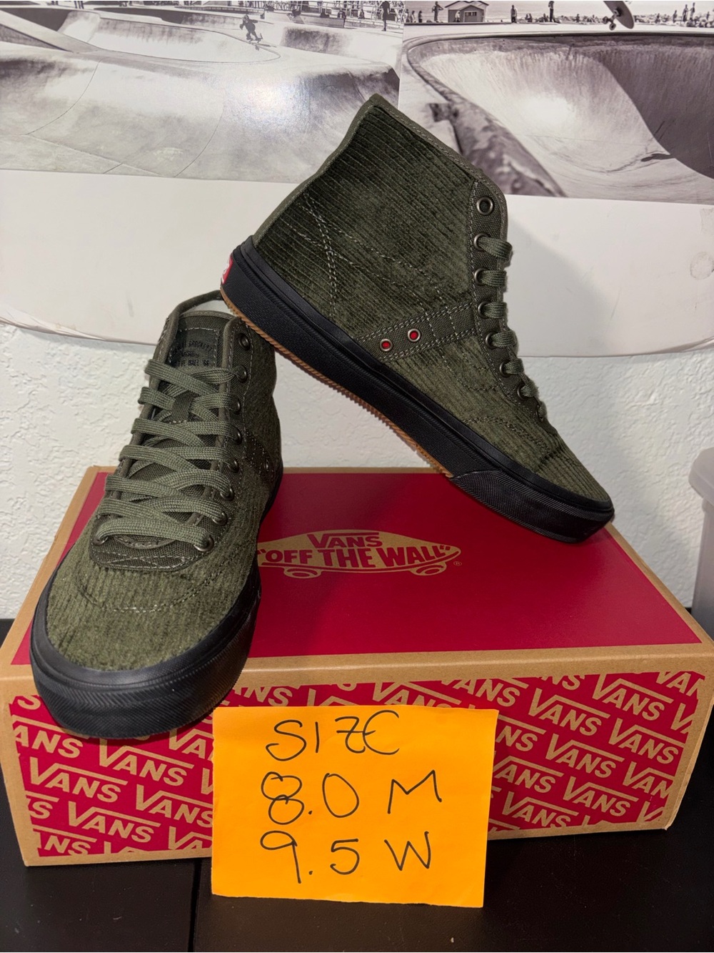 Vans Crockett High Decon sz 8.0 Men’s 9.5 Woman